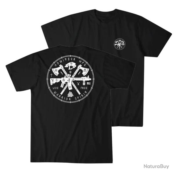 T shirt militaire Warrior Spirit Viking