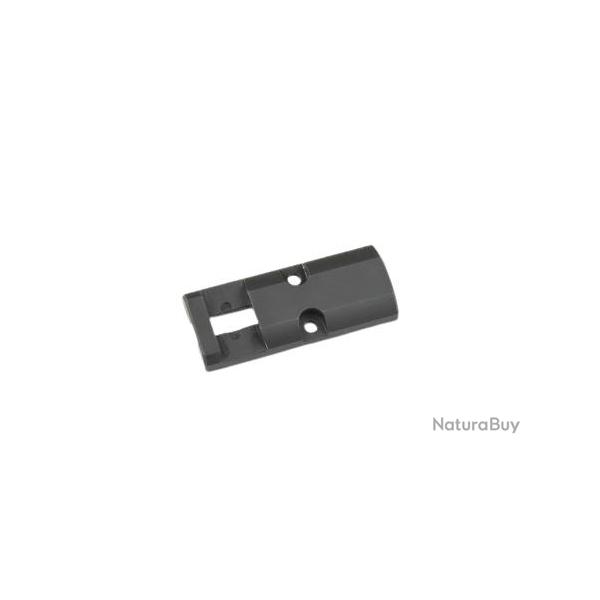 PLAQUE ADAPTATEUR WALTHER ACIER POUR HAUSSE LPA - Q5/Q4 "WALTHER"