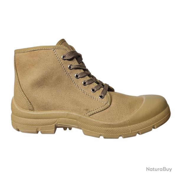 Chaussures en toile Wissart� Le Baroudeur sable