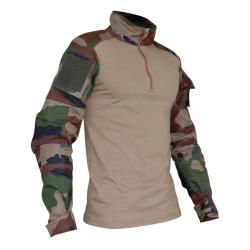 Chemise UBAS GP Tactique CE bi mati&egrave;re coton ripstop pour combat