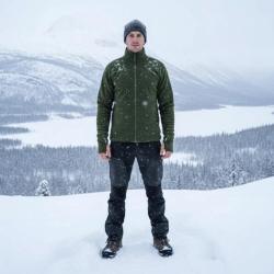 Gilet Eminence TECH+ 400 : laine m&eacute;rinos et fibres tech pour une chaleur optimale L