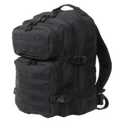 Sac &agrave; dos tactique noir 35L - Militaire outdoor polyvalent