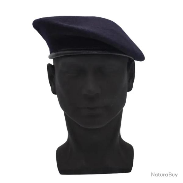B�ret commando bleu marine L'Aviorex� militaire - laine 60