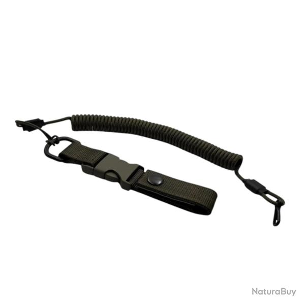 Dragonne pour couteau First Division � ouverture rapide en paracorde vert arm�e