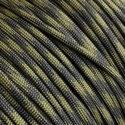 Paracord Type VI 750 : corde 11 brins 10 m ultra robuste et polyvalente Black forest