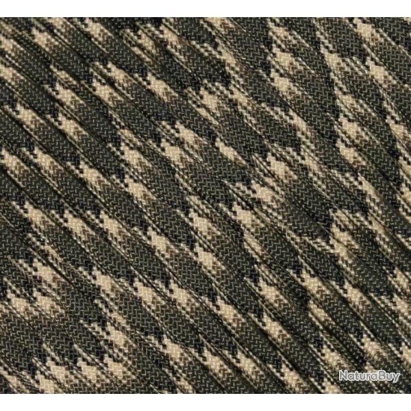 Paracord Type III 550 First Division (30 mtres) Deep woods