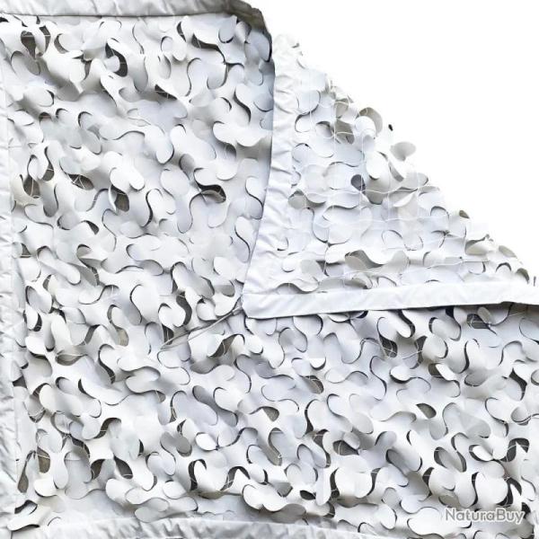 Filet de camouflage S-Cut Steel blanc �l�gance et solidit� pour pergola 3*4 m
