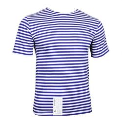 Telnyashka bleu roi t shirt russe marini&egrave;re. h&eacute;ritage militaire authentique