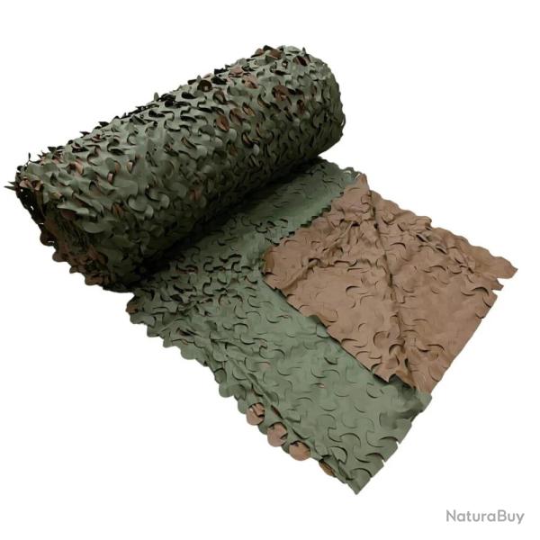 Filet Camo First� for�t 50 m : ombrage, d�co et camouflage 3D durable