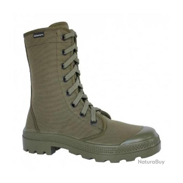 Chaussures hautes en toile Wissart� Army