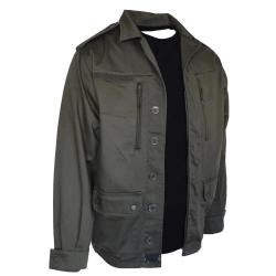 Veste F2 militaire kaki stonewashed | Inspiration Arm&eacute;e fran&ccedil;aise XS