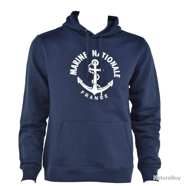 Sweat shirt � capuche Marine Nationale