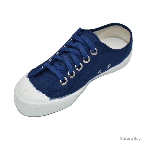 Chaussures en toile Kozak 72 navy l authentique style militaire r�tro