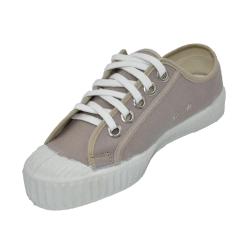 Chaussures Kozak 72 toile beige vintage sneakers r&eacute;tro