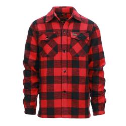Surchemise Outdoor Longhorn la chemise b&ucirc;cheron en flanelle chaude et robuste