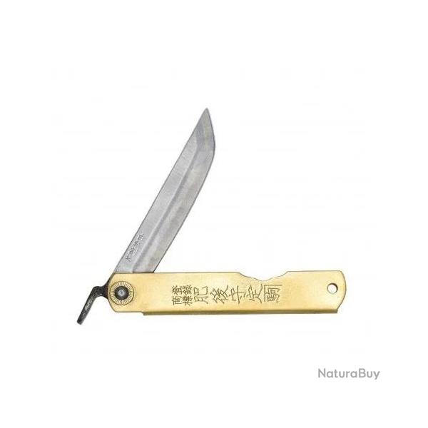 Higonokami Ken-Gata style sabre laiton | couteau pliant