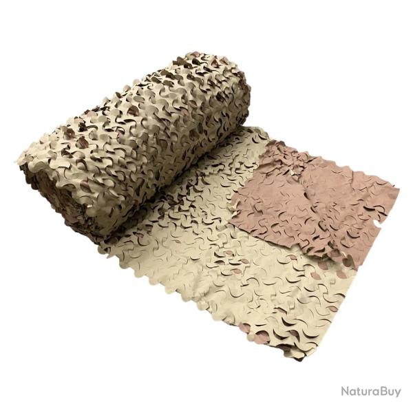Filet de camouflage sable Camo First� au m�tre : ombrage, d�co et outdoor