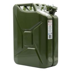 Jerrican carburant 20 L m&eacute;tal : s&eacute;curit&eacute; et transport