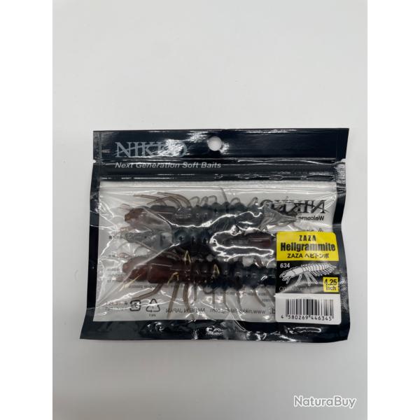 Leurre souple NIKKO Zaza hellgrammite 4,25" natural