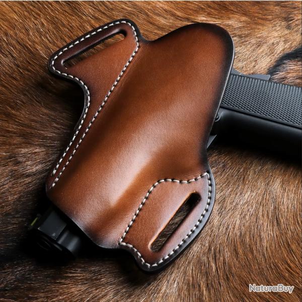 Holster de ceinture cuir