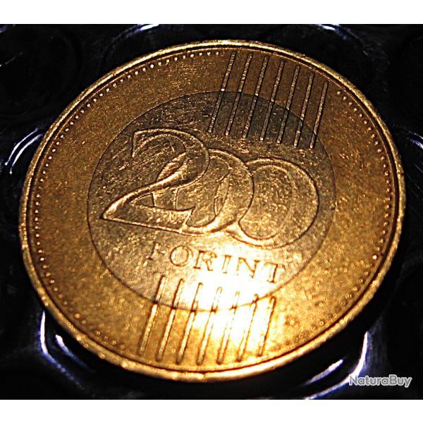 hongrie piece de 200 forint bimetal 2009 tb+