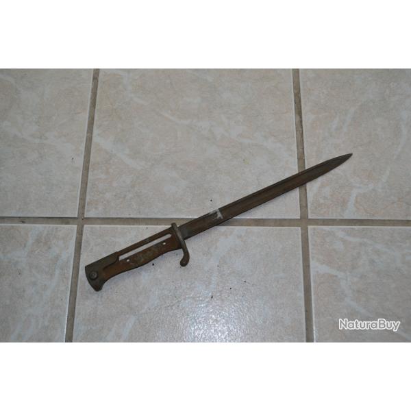 Ba�onnette Allemande WW1 S 98 de cave... raccourcie