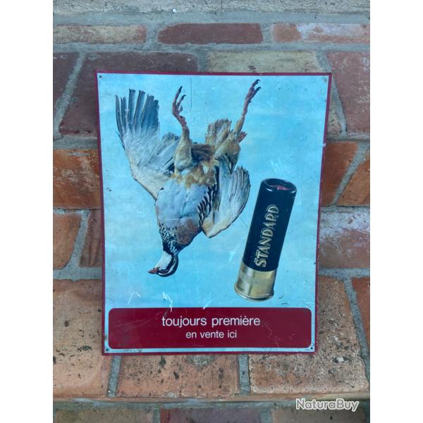 Plaque publicitaire cartouche STANDARD lot1