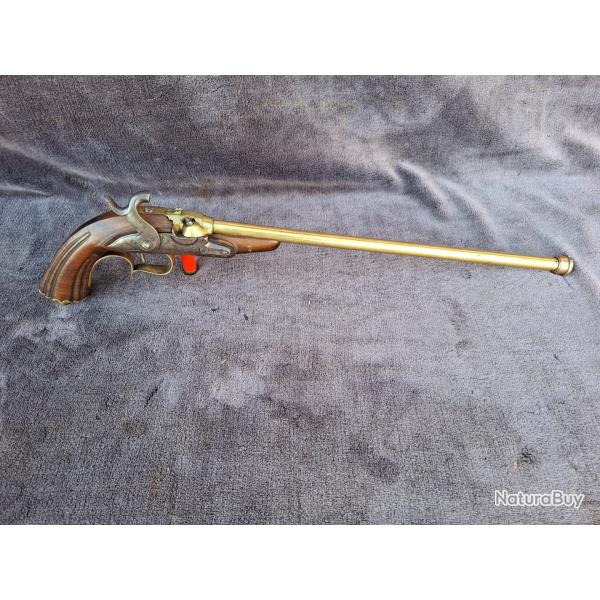 Grand pistolet de tir � percussion