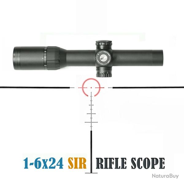 SKWoptics-Porte de fusil de chasse pour Carabine AK Sight AR SVD, 1-6x24- LIVRAISON GRATUITE
