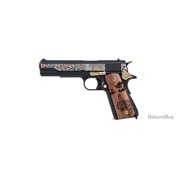 PISTOLET 6MM 1911 YEAR TIGER EDITION LIMITEE GAZ