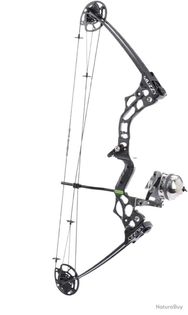 Arc De Pêche à L'arc Muzzy V2 – Droitier – 25-55 Lbs – Neuf