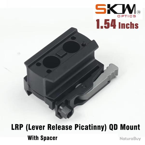 QD Red Dot Mount avec entretoise, Sight, Rail Picatinny 21mm -**1.54- LIVRAISON GRATUITE
