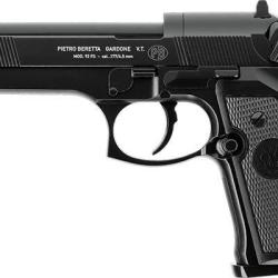 Pistolet &agrave; plomb 4.5 mm UMAREX - BERETTA 92 FS (4 joules max) Noir Synth&eacute;tique