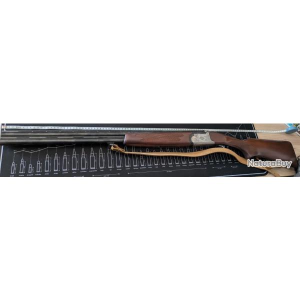 Fusil superpos�s Silma Sirocco 12 70 avec kit nettoyage, bretelle en cuir et chokes + malette