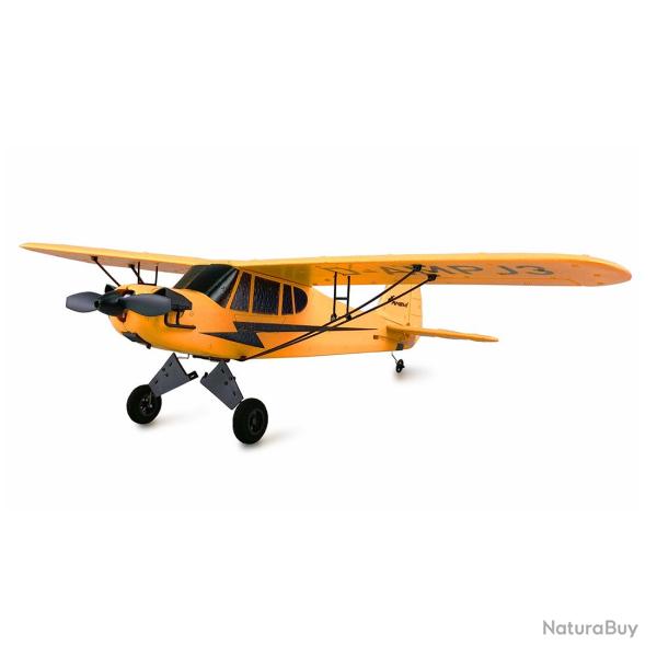 Avion de Voltige T�l�command� RTF Piper J-3 Cup Jaune
