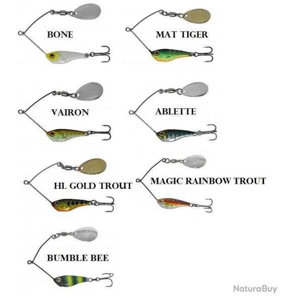 STREAM ROLLER ILLEX 4GR MINI SPINNER NPC Lake shad NPC