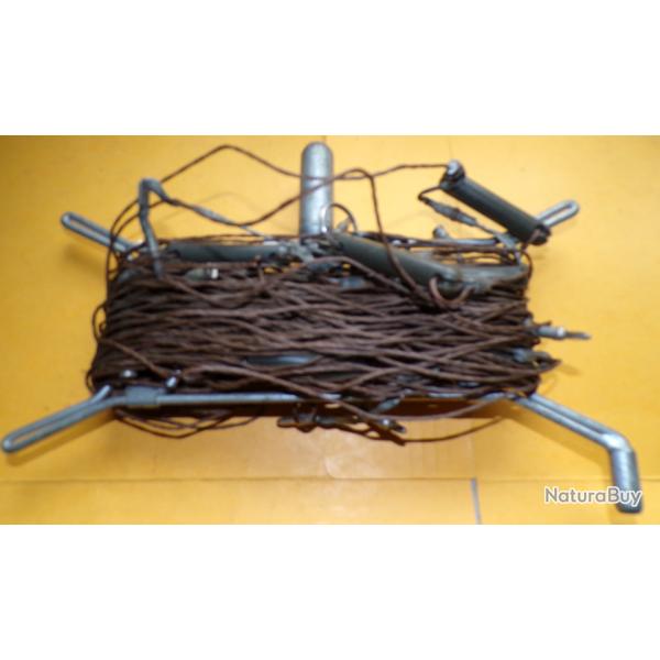 RADIO : ANTENNE FILAIRE AVEC ISOLATEUR ET COMMUTATION PAR FICHE MULTIBANDES , FRABRICATION  FRANCAIS