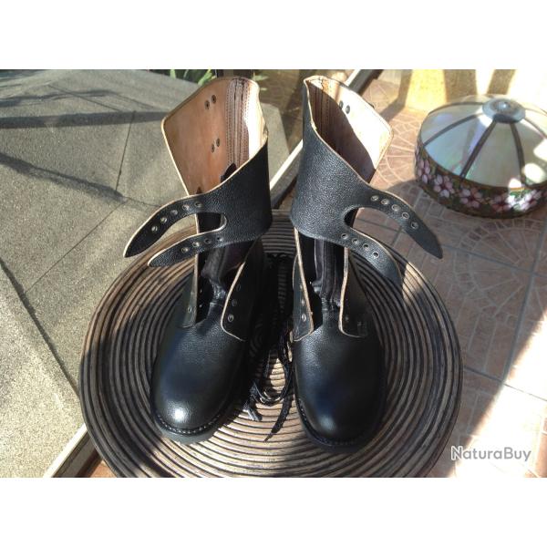 Authentiques rangers de l'arm�e fran�aise, taille 43 de marque Tortora.