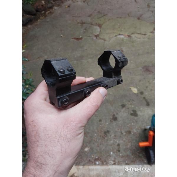 Montage lunette avec collier