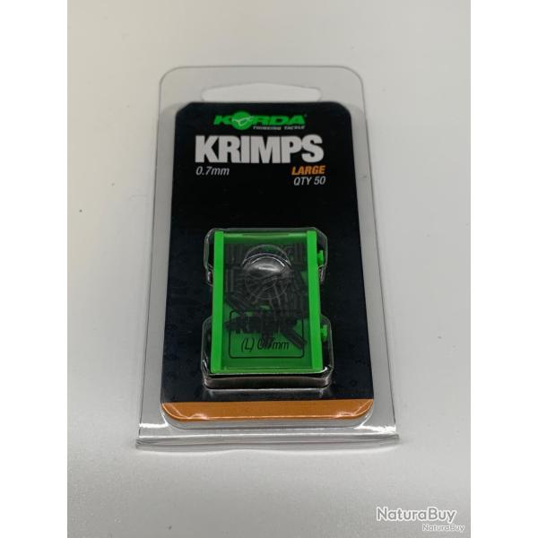 Krimps 0,7mm large Korda