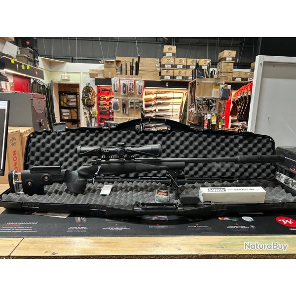 Occasion HOWA 1500 GRS CAL.308 WIN + MICRODOT 6-24X50 + silencieux nielsen ghost 40