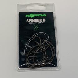 Hame&ccedil;ons spinner b barbless taille 2 Korda