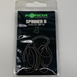 Hameçons spinner b barbless taille 4 Korda