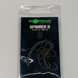 Hame&ccedil;ons spinner b barbless taille 8 Korda