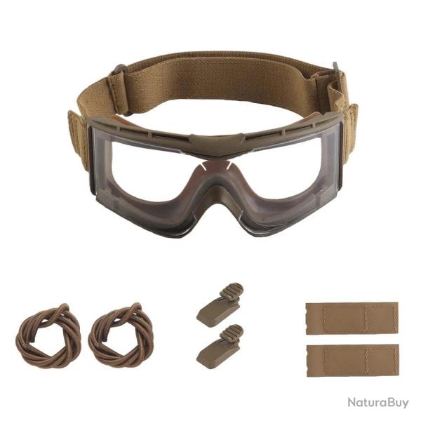Masque balistique W810 OPS RG TACTICAL - Marron