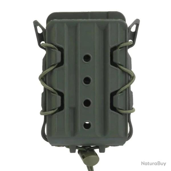 Pochette chargeur 5,56/7,62 EYH Tactical Molle - Vert OD