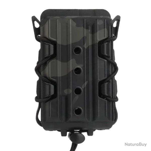 Pochette chargeur 5,56/7,62 EYH Tactical Molle - Multicam noir