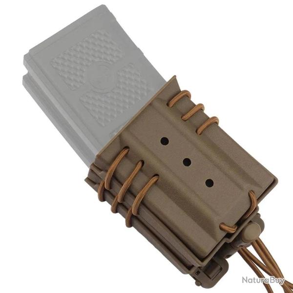 Pochette porte-chargeur 5.56 .223 7.62 .308 TACGEAR - Marron