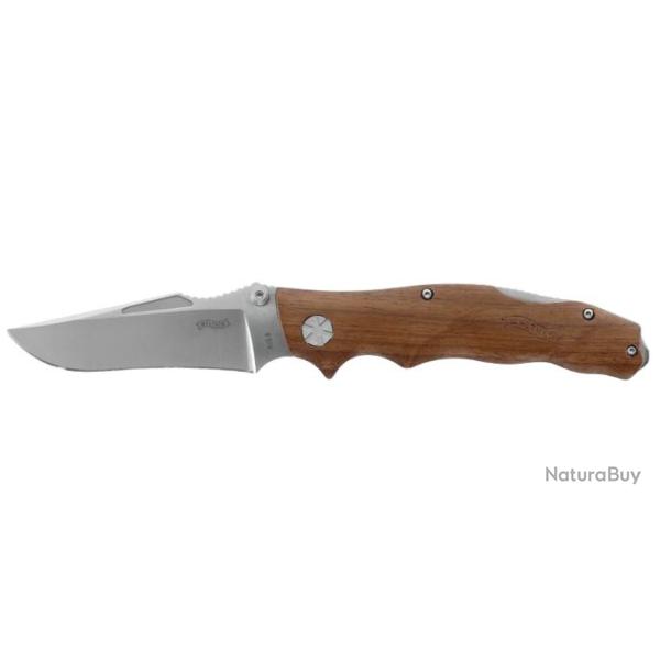 COUTEAU PLIANT "WALTHER" AFW 3 - ADVENTURE FOLDER WOOD 3