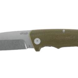 COUTEAU PLIANT "WALTHER" GREEN NATURE KNIFE 1